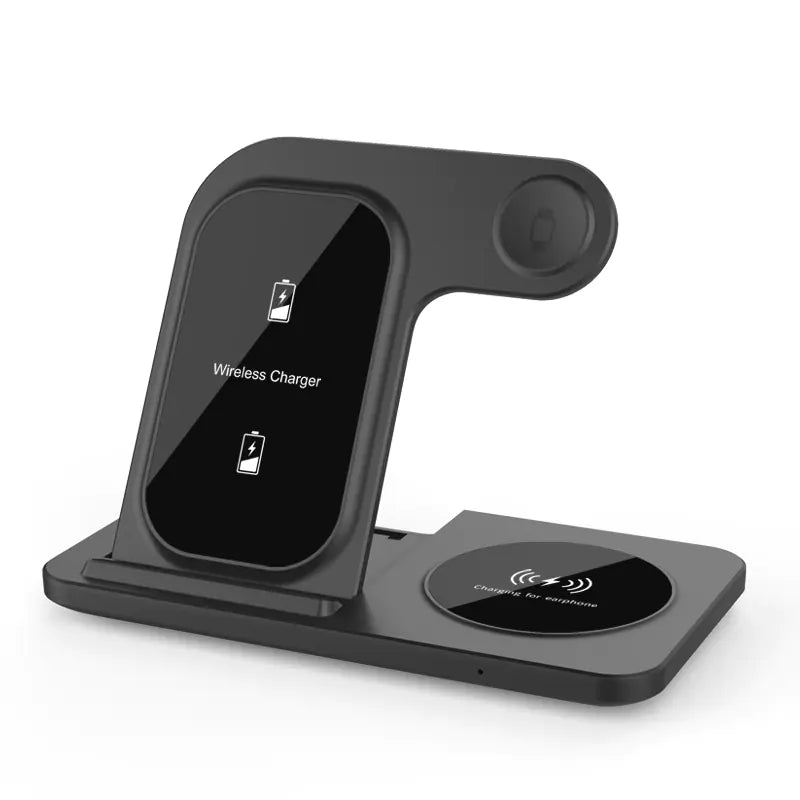 3-in-1 Wireless Charging Desk Stand for Phones