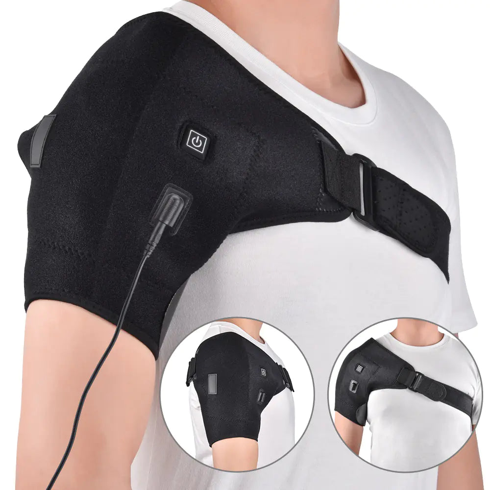 Adjustable Electric Heating Shoulder Support Strap