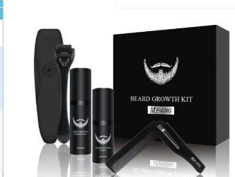 Shavety™ Beard Growth Kit with Nourishing Serum (One Set)