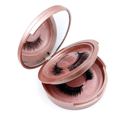 Quantum Magnetic Eyelashes with 3 Pairs and Curling Tool
